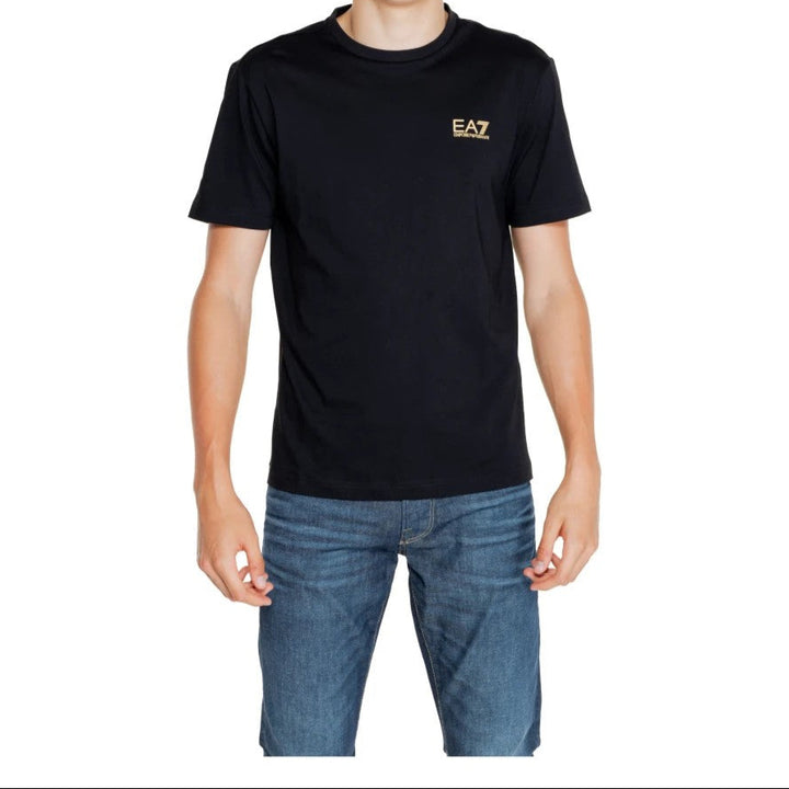 Emporio Armani EA7 Heren T-shirt met borstlogo