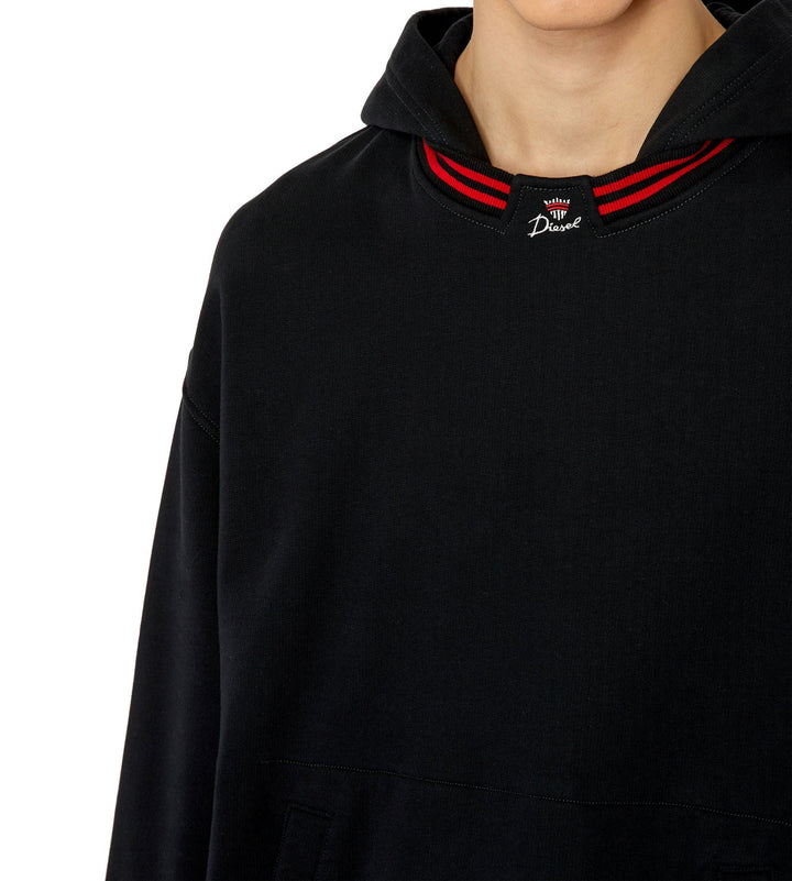 Diesel Heren Zwarte Hoodie