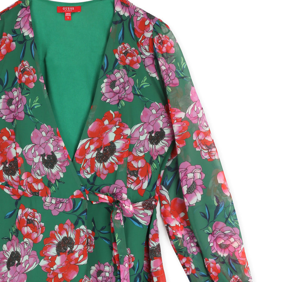 Guess Women's Knee-Length Floral Dress