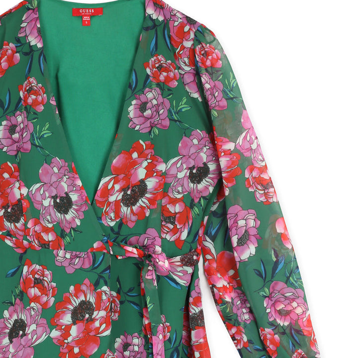 Guess Women's Knee-Length Floral Dress